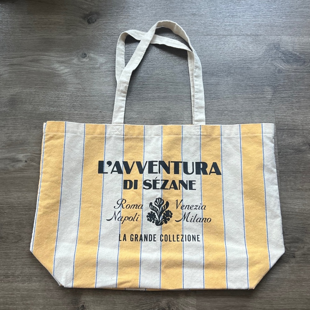 NEW Sezane L'Avventura Tote